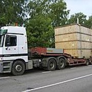 Поставка негабаритных грузов автомобильным транспортом фото