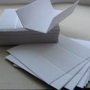 Белый мелованный целлюлозный картон (GZ) фото