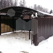 Навес из поликарбоната вид 38 фото