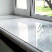 Подоконники из искусственного камня фото