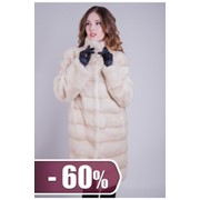 Шуба из норки, BLG 9177 фото