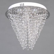 Люстра “Crystal“ хрустальная с диодными лампами MD26953-6*5W d=350мм h=320мм фото