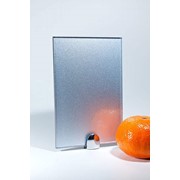 Декоративное стекло Metal Grey RAL 9006 фото