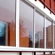 Раздвижные алюминиевые лоджии в Сочи фото