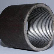 Муфта чугунная переходная 32x25 ГОСТ 8957-75, оцинкованная фото