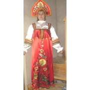 Костюм Хохлома вышивка фото