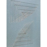 Domingo Ferrer Угольник 30°/60°, длина 40 см, шкала 38 см, акрилл Длина 38 см фото