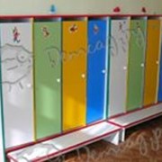 Шкаф для детской одежды трехсекционный для гардеробной -- ШДДО-3 фото