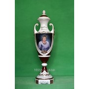 Ваза Элита Портрет живопись спецзаказ бордо 04032012 фото