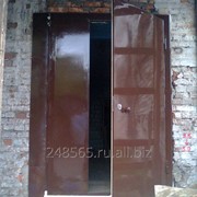 Двери металлические сварные фото
