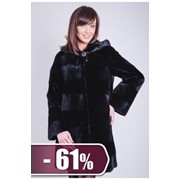 Шубка из меха рекс BLG 5555CA фото