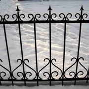 Заборы металлические фото