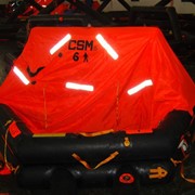 Плот спасательный надувной речной 6-ти местный C-pack, сертификат РРР фото