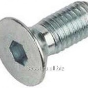 Винт DIN 7991 потайная головка, внутренний шестигранник M8x50, А2 фото