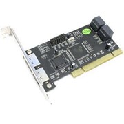 Контроллер STLab A-214 (RTL) PCI, SATA 150, 2port-ext, 4port-int фото
