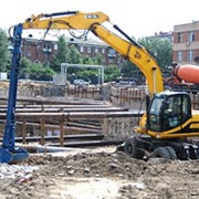 Аренда экскаватора колесного полноповоротного JCB 165 фото