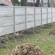 Заборы бетонные фото