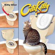 Система приучения кошек к унитазу Citi Kitty Cat Toilet Training Kit фото