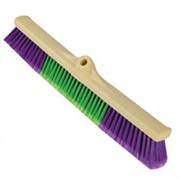 Щетки с мягкими и жесткими щетинками, металлическая ручка Brush Hard & Soft 50 cm фото