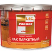 Лак паркетный на алкидно-уретановой основе PARADE L10 фото