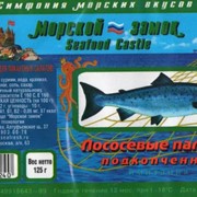 Палочки лососевые подкопченные. фото