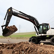 Экскаватор колесный Hidromek 200W фото