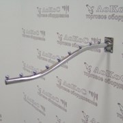 Кронштейн изогнутый на стену 9 шариков d=19мм, хром, 8502А фото