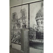 Крупномассштабные фрески на кракелюре фото