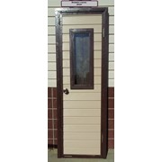 Двкрной блок для хозпостроек с окном фото