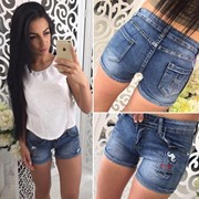 Стильные женские джинсовые шорты фото