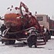 Откачка канализации. Откачка канализации илососом фото