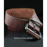 Ремень мужской Affliction Fugitive из натуральной кожи фото