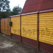 Деревянные заборы в Санкт-Петербурге фото
