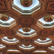 Кессонный потолок Рим фото