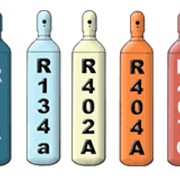Хладагент R22, R134a, R404a, R407c, R410a, R507, R600a, R290 фото