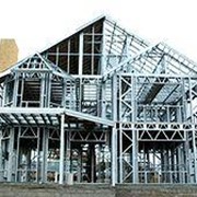 Дома из ЛСТК лёгкие стальные тонкостенные конструкции фото