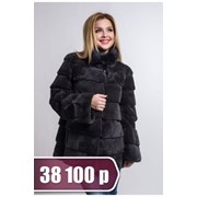 Шуба из меха рекс BLG WT 100-63 фото
