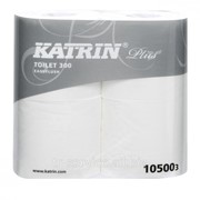 Быстрорастворимая туалетная бумага EASY FLUSH® Katrin Plus Toilet 300 - 20 рул/уп, 300 л/рул, 2 слоя фото