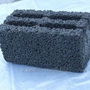Фундаментный керамзитобетонный блок 900 х 500 х 600 мм фото