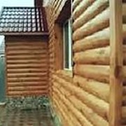 Блок Хаус (Имитация бревна) фото