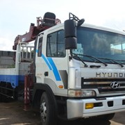 Грузовик с крановой установкой HYUNDAI GOLD фото