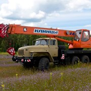 Аренда автокрана, крана вездеход Клинцы КС 35719-3 фото