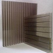 Сотовый поликарбонат POLYGAL Бронза фото