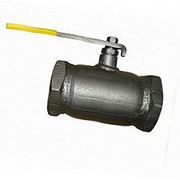Кран шаровый муфтовый, КШ.М.040.040.П/П.ХХ газ, DN 40, PN 40 фото
