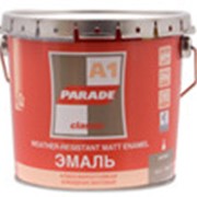 Эмаль атмосферостойкая матовая на алкидной основе Parade А1 фото