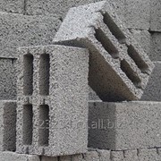 Фундаментный керамзитобетонный блок 900 х 600 х 600 мм фото