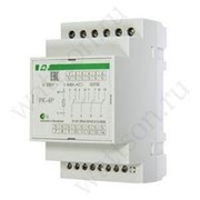 Реле промежуточное F&F Реле э/м промежуточное PK-4P 220/230, на DIN-рейку, 220В 50Гц фото