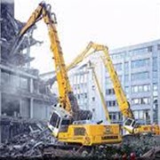 Демонтаж зданий фото