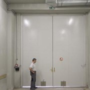 Ворота противопожарные распашные фото
