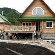Строительство загородных домов фото